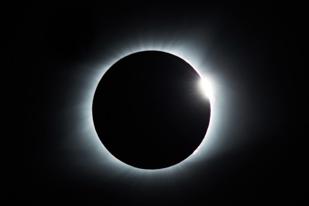 Image of a solar eclipse