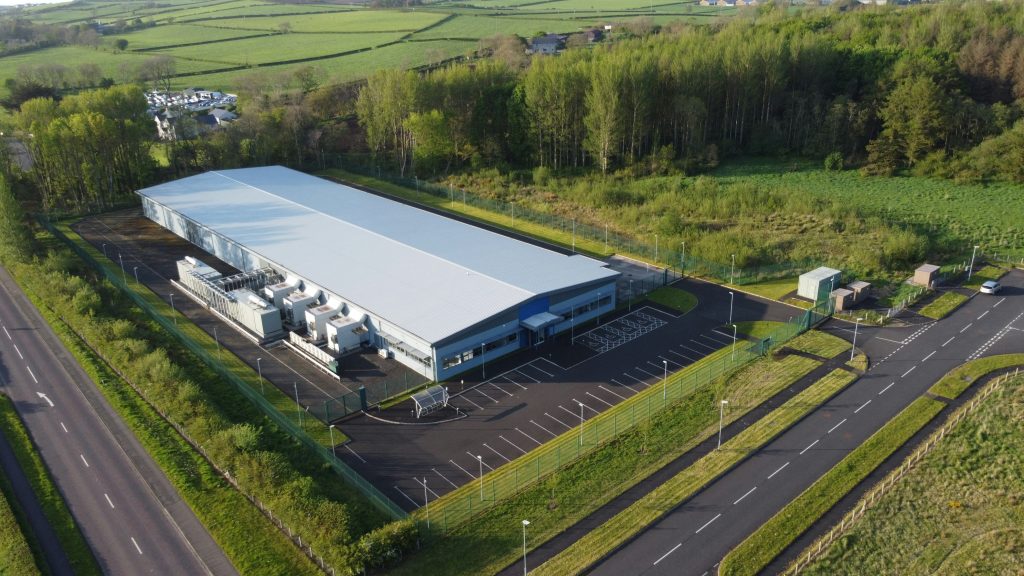 A data center in Northern Ireland