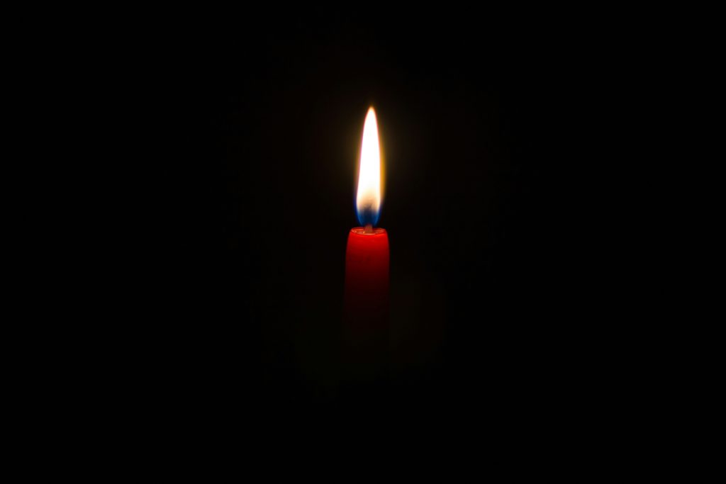 A candle