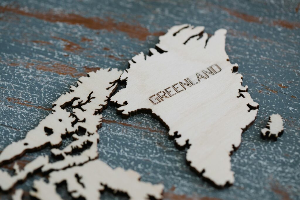 map of Greenland